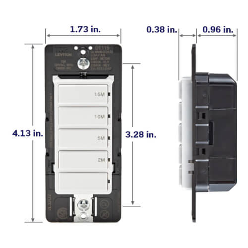 DT1151LW Leviton DT1151LW Decora Resistive 251015 Minute