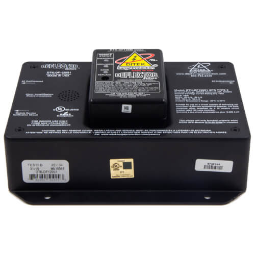 Main product image of Series Connected Surge Protector with Dry Contacts and Audible Alarm (120V)