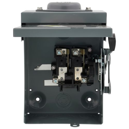 Main product image of 30A Non-Fused General Duty Safety Switch, 2 Pole, NEMA 3R Enclosure w/ Bolt on Hub Provision (240VAC)
