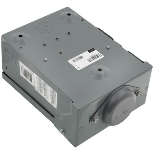 Main product image of 60A Non-Fused General Duty Safety Switch, 3 Pole, NEMA 3R Enclosure w/ Bolt on Hub Provision (240VAC)
