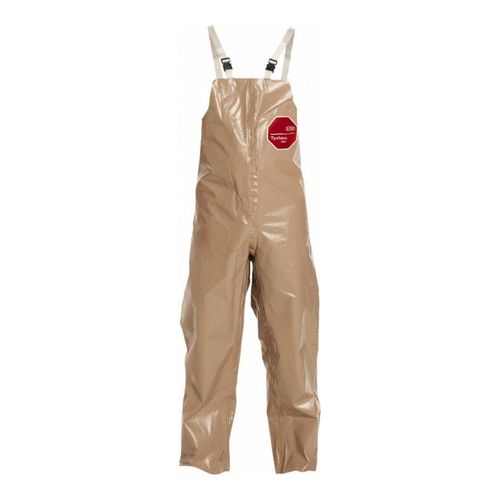Main product image of Tychem 5000 C3360T Bib Overall, Open Ankles, Adjustable Straps w/ Buckle, Tan, Medium (Pack of 6)