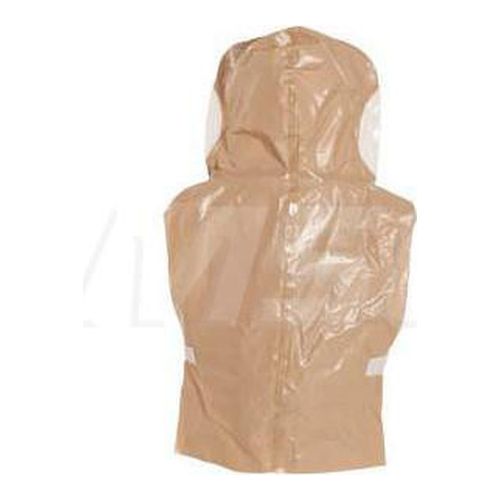 Main product image of Tychem 5000 C3651T Hood, Extends Over Chest, Hook and Loop Waist Closure, Tan (Pack of 6)