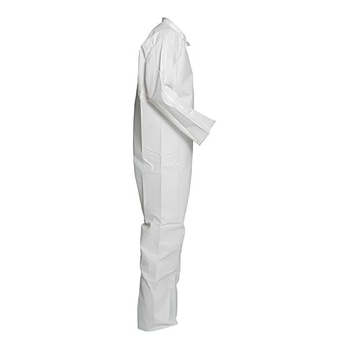 Main product image of ProShield 50 NB120S Coverall w/ Collar, Open Wrists and Ankles, White, 3X-Large (Pack of 25)