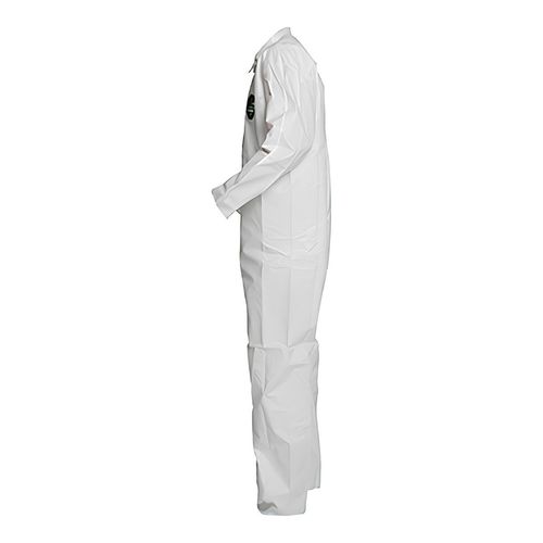 Main product image of ProShield 50 NB120S Coverall w/ Collar, Open Wrists and Ankles, White, 3X-Large (Pack of 25)