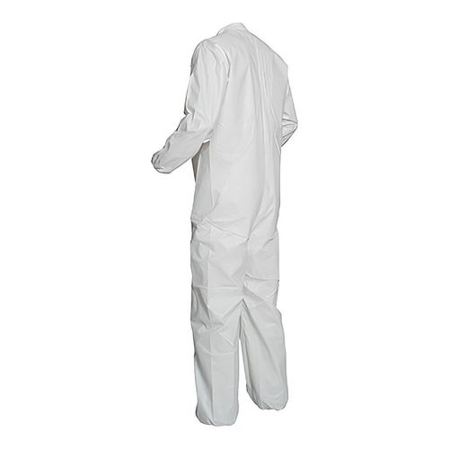 Main product image of ProShield 50 NB125S Coverall w/ Collar, Elastic Wrists and Ankles, White, Medium (Pack of 25)