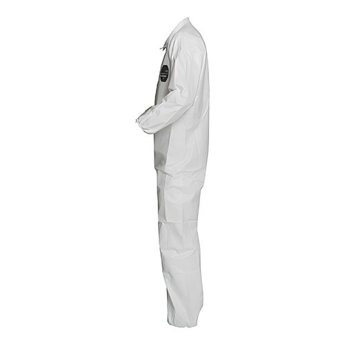 Main product image of ProShield 50 NB125S Coverall w/ Collar, Elastic Wrists and Ankles, White, Medium (Pack of 25)