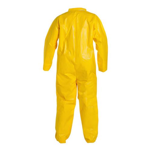 Main product image of Tychem 2000 QC120S Disposable Chemical Resistant Coveralls w/ Zipper Closure, Yellow, 3X-Large (Pack of 12)