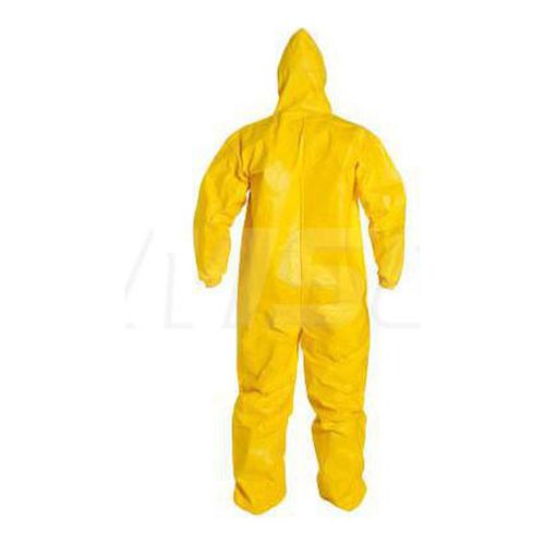 Main product image of Tychem 2000 QC127S Disposable Chemical Resistant Coveralls w/ Zipper Closure, Yellow, X-Large (Pack of 12)