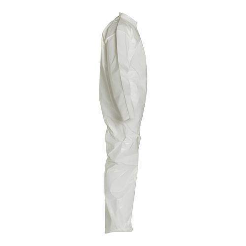 Main product image of Tychem 4000 SL120B Disposable Chemical Resistant Coveralls w/ Zipper Closure & Stormflaps, White, 2X-Large (Pack of 12)