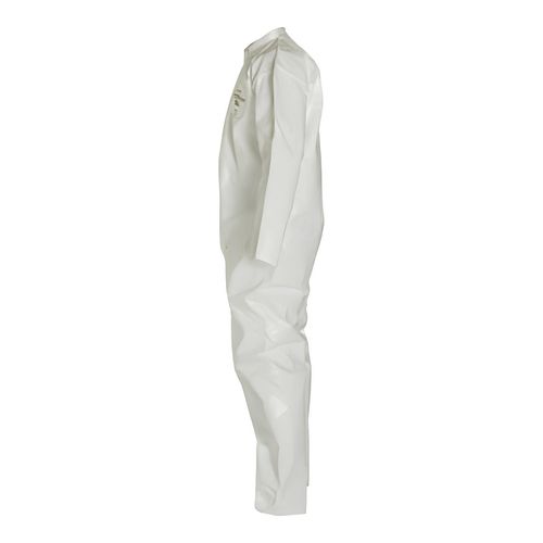 Main product image of Tychem 4000 SL120B Disposable Chemical Resistant Coveralls w/ Zipper Closure & Stormflaps, White, 2X-Large (Pack of 12)