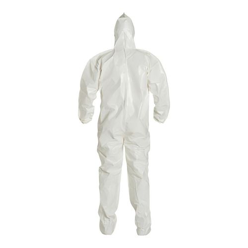 Main product image of Tychem 4000 SL122B Disposable Chemical Resistant Coveralls w/ Zipper Closure, White, 4X-Large (Pack of 12)