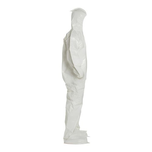 Main product image of Tychem 4000 SL122B Disposable Chemical Resistant Coveralls w/ Storm Flap, White, 5X-Large (Pack of 12)