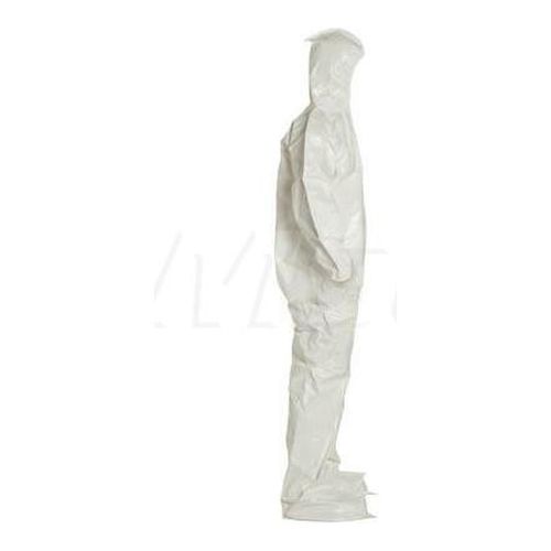 Main product image of Tychem 4000 SL122B Disposable Chemical Resistant Coveralls w/ Zipper Closure, White, Large (Pack of 12)