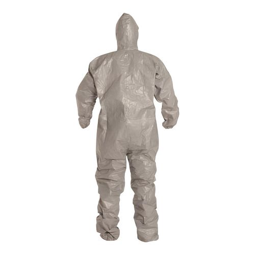 Main product image of Tychem 6000 TF145T Disposable Chemical Resistant Coveralls w/ Zipper Closure, Gray, X-Large (Pack of 6)