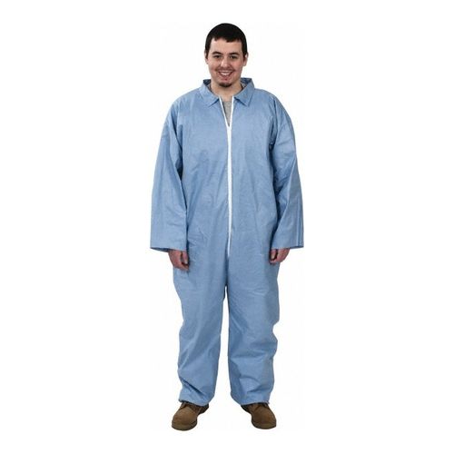 Main product image of ProShield 6 SFR TM120S Disposable Chemical Resistant Coveralls w/ Zipper Closure, Blue, 2X-Large (Pack of 25)