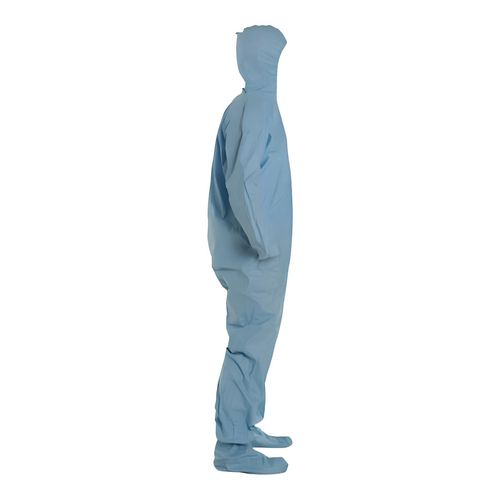 Main product image of ProShield 6 SFR TM122S Coverall w/ Standard Hood, Elastic Wrists, Socks, Storm Flap, Blue, 3X-Large (Pack of 25)