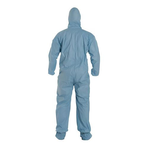 Main product image of ProShield 6 SFR TM122S Coverall w/ Standard Hood, Elastic Wrists, Socks, Storm Flap, Blue, 3X-Large (Pack of 25)