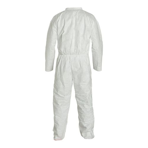 Main product image of Tyvek 400 TY120S Disposable Chemical Resistant Coveralls w/ Zipper Closure, White, 3X-Large (Pack of 25)