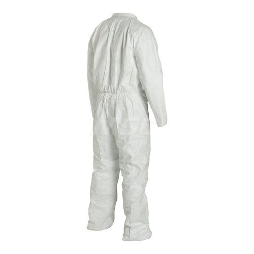 Main product image of Tyvek 400 TY120S Disposable Chemical Resistant Coveralls w/ Zipper Closure, White, 5X-Large (Pack of 25)