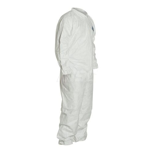 Main product image of Tyvek 400 TY125S Disposable Chemical Resistant Coveralls w/ Zipper Closure, White, 3X-Large (Pack of 25)