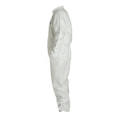 Main product image of Tyvek 400 TY125S Disposable Chemical Resistant Coveralls w/ Zipper Closure, White, 3X-Large (Pack of 25)