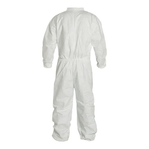 Main product image of Tyvek 400 TY125S Disposable Chemical Resistant Coveralls w/ Zipper Closure, White, 6X-Large (Pack of 25)