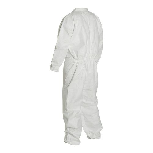 Main product image of Tyvek 400 TY125S Disposable Chemical Resistant Coveralls w/ Zipper Closure, White, 6X-Large (Pack of 25)