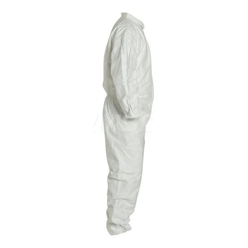 Main product image of Tyvek 400 TY125S Disposable Chemical Resistant Coveralls w/ Zipper Closure, White, X-Large (Pack of 25)