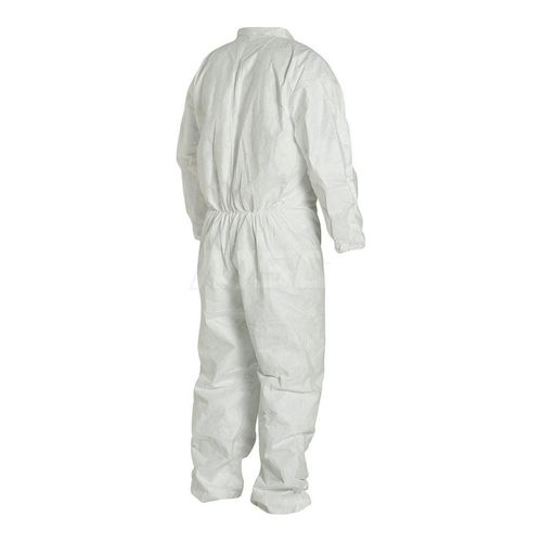Main product image of Tyvek 400 TY125S Disposable Chemical Resistant Coveralls w/ Zipper Closure, White, X-Large (Pack of 25)