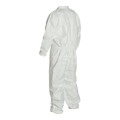 Main product image of Tyvek 400 TY125S Disposable Chemical Resistant Coveralls w/ Zipper Closure, White, X-Large (Pack of 25)