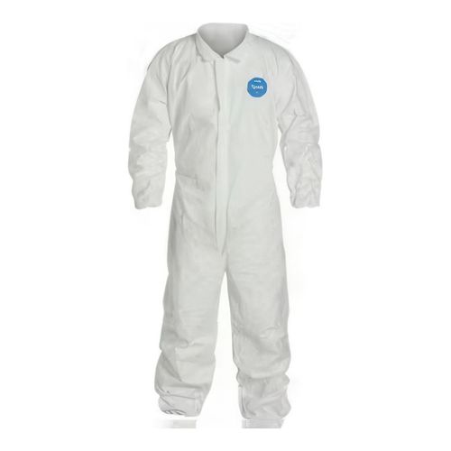 Main product image of Tyvek 400 TY125S Disposable Chemical Resistant Coveralls, White, X-Large (Pack of 25)