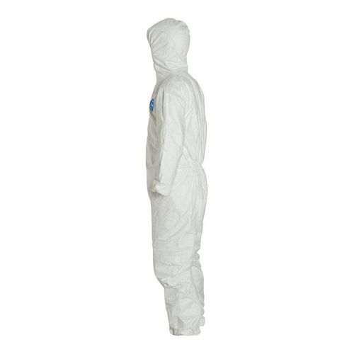 Main product image of Tyvek 500 HV TY127S Disposable Chemical Resistant Coveralls w/ Zipper Closure, White, 2X-Large (Pack of 25)