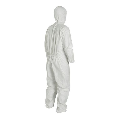 Main product image of Tyvek 400 TY127S Disposable Chemical Resistant Coveralls w/ Zipper Closure, White, 3X-Large (Pack of 25)