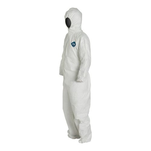 Main product image of Tyvek 400 TY127S Disposable Chemical Resistant Coveralls w/ Zipper Closure, White, 3X-Large (Pack of 25)
