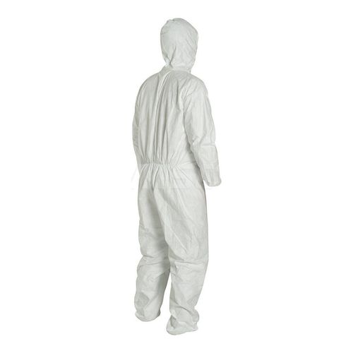 Main product image of Tyvek 400 TY127S Disposable Chemical Resistant Coveralls w/ Zipper Closure, White, X-Large (Pack of 25)