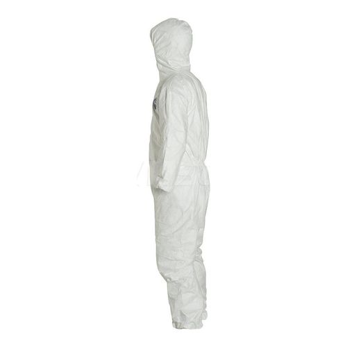 Main product image of Tyvek 400 TY127S Disposable Chemical Resistant Coveralls w/ Zipper Closure, White, X-Large (Pack of 25)