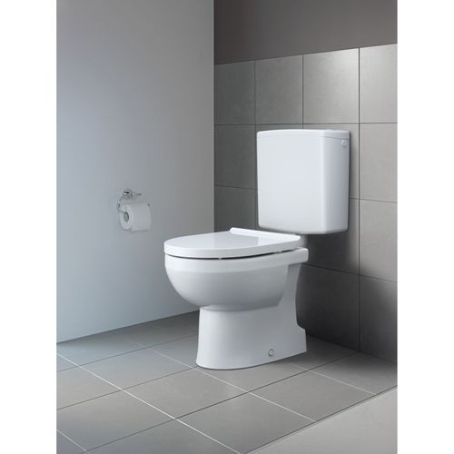 Seat And Cover Durastyle Basic Whit Hinges Ss W/o Soft Closure