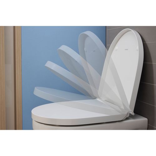 Main product image of DuraStyle Elongated Closed-Front Toilet Seat with Soft Close (White)