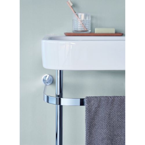 Main product image of Metal Console Happy D. 2 For Washb. 231810 Heigh Adj.Chrome