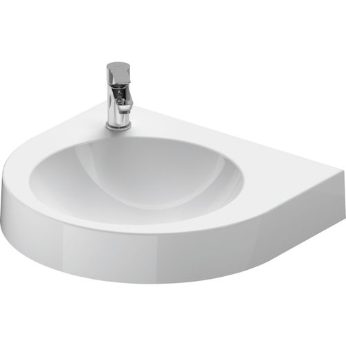 Main product image of Washbasin 580mm Architec (white) W/o Of With Tp Th Right