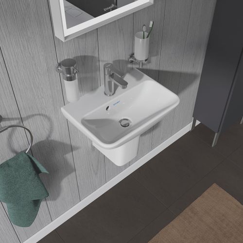 Main product image of Handrinse Basin 450mm Me By Starck (white) W.of W.tp 1 Th
