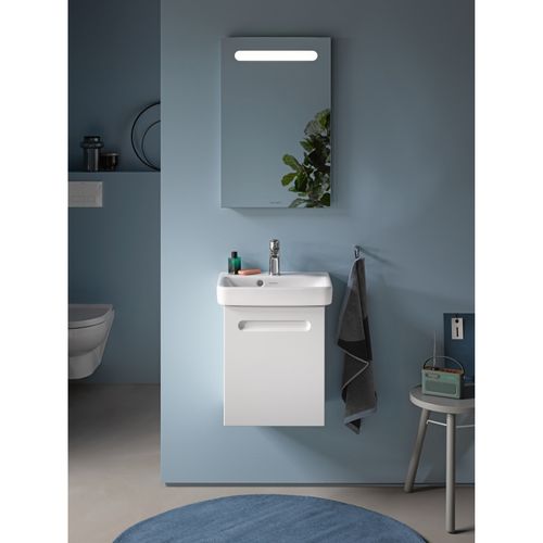 Main product image of No.1 Hand Sink 17-3/4" (white) High Gloss, 1 Faucet Hole, Overflow
