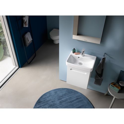 Main product image of No.1 Hand Sink 17-3/4" (white) High Gloss, 1 Faucet Hole, Overflow