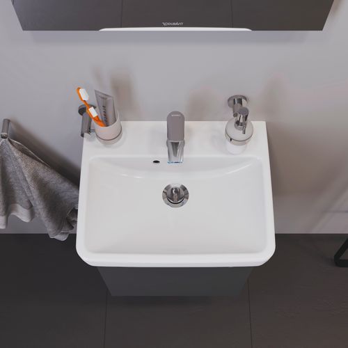Main product image of No.1 Hand Sink 19-5/8" (white) High Gloss,  1 Faucet Hole, Overflow