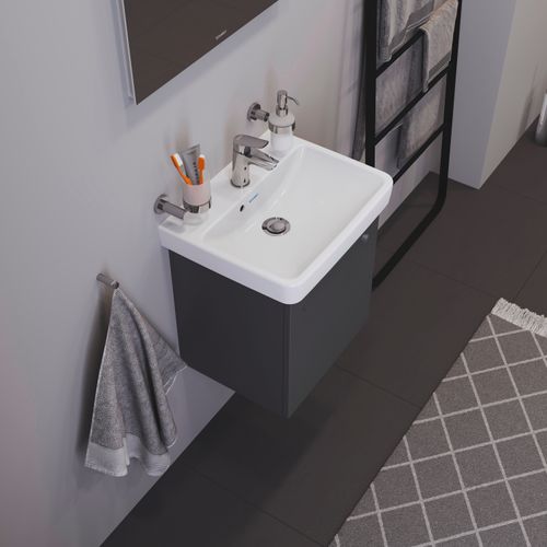 Main product image of No.1 Hand Sink 19-5/8" (white) High Gloss,  1 Faucet Hole, Overflow