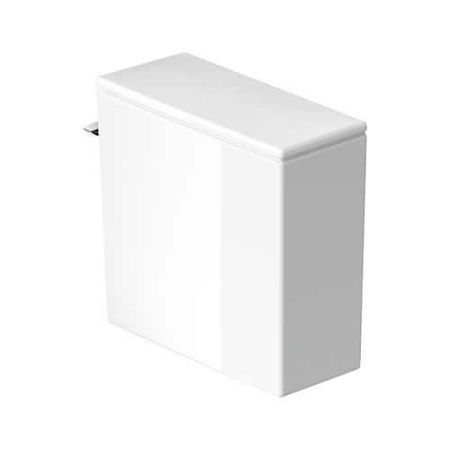 Main product image of Durastyle Tank For Single Flush 1.28g Two Piece Toilet, Left Hand Lever, (white)