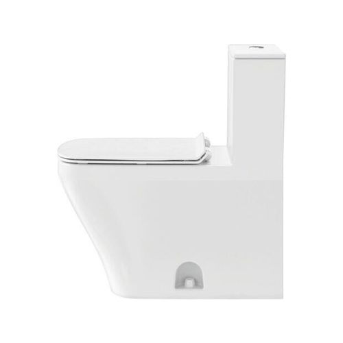 Main product image of Durastyle Singleflushsiphon One-Piece Toilet, Flushing Rim, High Gloss (White), 2157010085