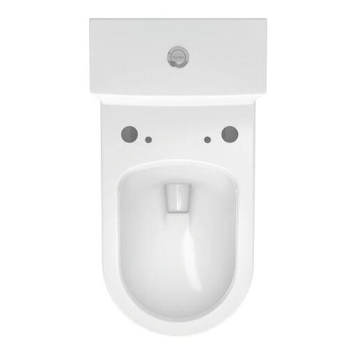 Main product image of Me By Starck One-Piece Elongated Toilet, 1.32/0.92 Gpf, Dual Flush (White), 2173512001