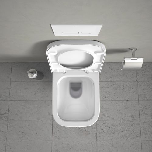 Main product image of Happy D.2 Wall Mounted Toilet Bowl Dual Flush (white)