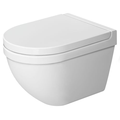Main product image of Starck 3 Wall Mounted Toilet Bowl Dual Flush (white)